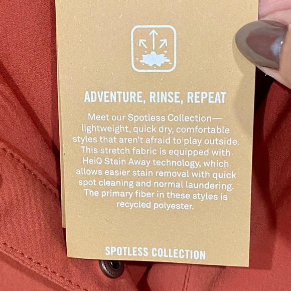 Royal Robbins Rust Sleeveless Midi Dress - Picture 3 of 5